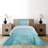 Modern & Contemporary Polyester Chevron / Zig Zag Coverlet