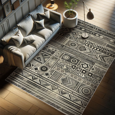 Rectangle 152 cm x 76 cm Area Rug