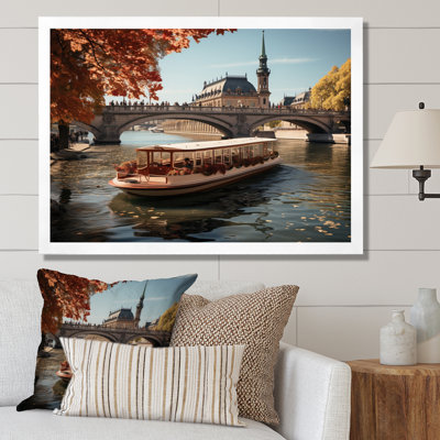 «Copenhagen Danemark Canal City III», reproduction sur toile