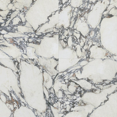 Signature 47.24 In. X 47.24 In. Marble Look Satin Porcelain Floor And Wall Tile (30.98 Sq. Ft. / Case)