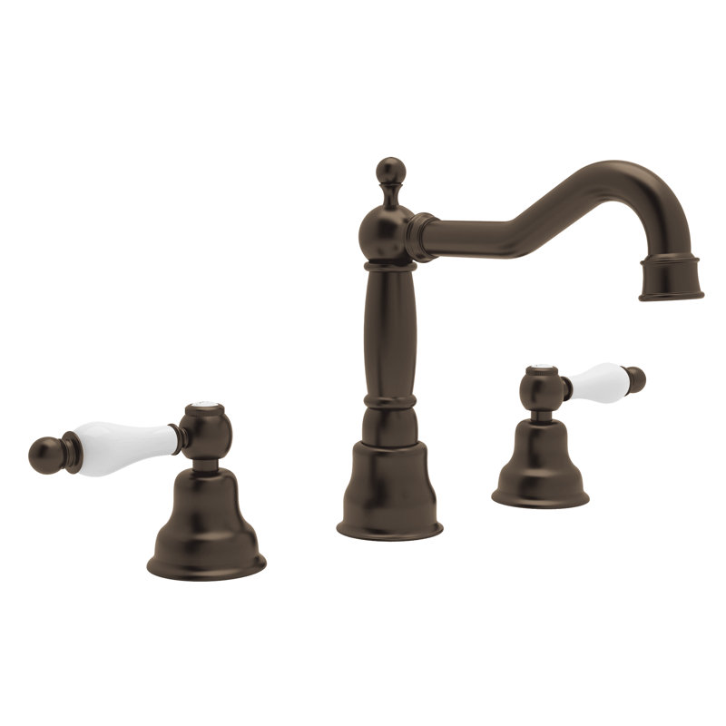Arcana™ Widespread Bathroom Faucet with Drain Assembly, Tuscan Brass