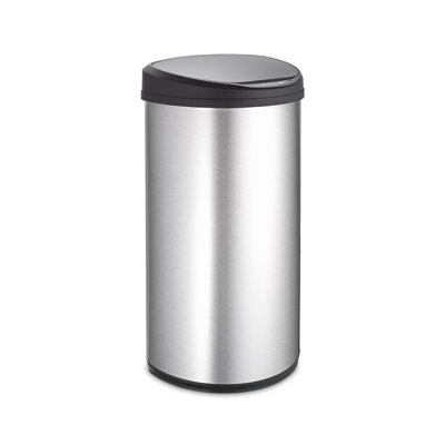 Poubelle à capteur de mouvements en acier inoxydable 13,2 gallons