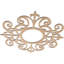 Médaillon de plafond en bois Dijon-63411795-63411818