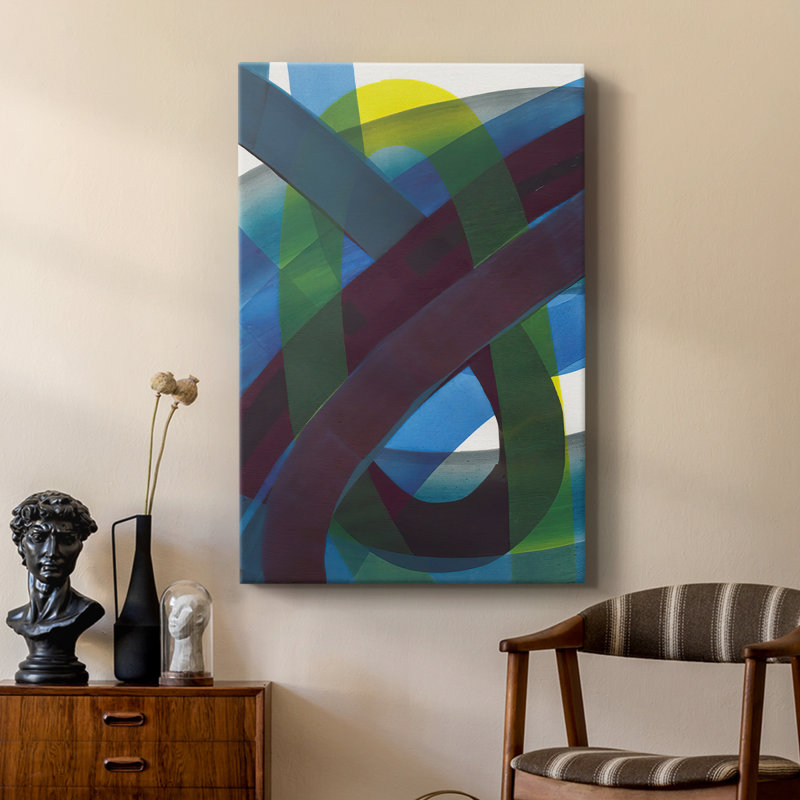 CoolNetworkI -Custom Wrapped Gallery Cavas, 18" H x 12" W