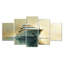 «Wealths Reflection - Boat Yacht», ensemble d'art sur toile
