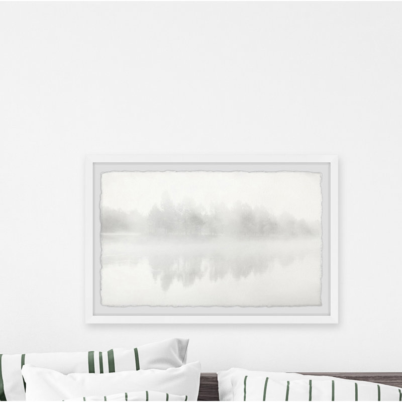 « icy reflections », reproduction d’art sur papier, H 12 po x l 18 po x P 1,5 po