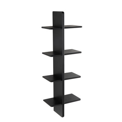Cole And Grey Wood Handmade 8 Shelf Wall Shelf