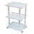 White 3-Tier Tray Treatment Beauty Trolley Cart