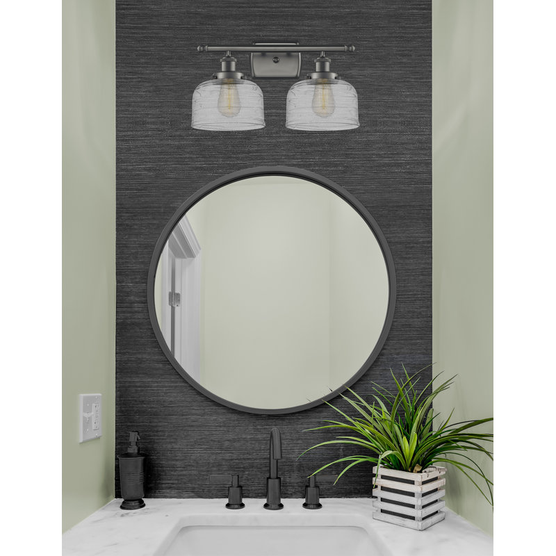 2 - Light Dimmable LED Bath Bar, Oil Rubbed Bronze