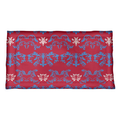 Football Baroque Pattern Pillow Sham