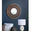 Miroir rond manufacturé