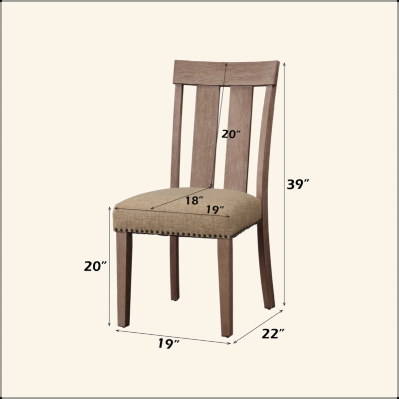 Ensemble de 2 chaises d'appoint Nathaniel