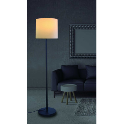 Lampe sur pied en métal 12 po x 13 po x 60 po
