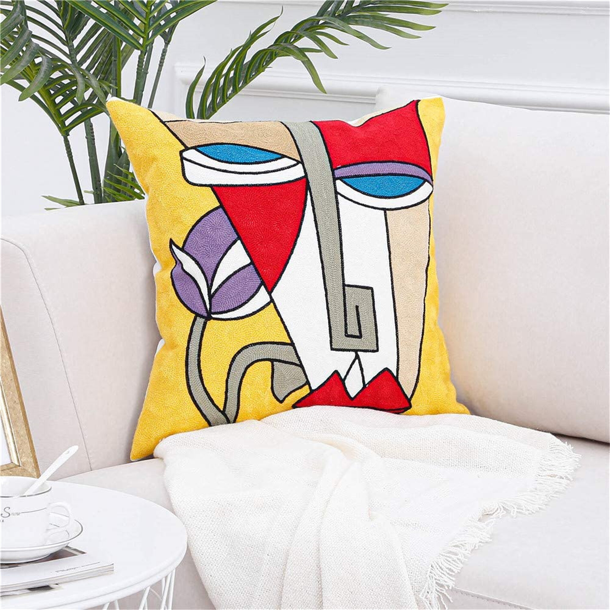 Funky shop pillow covers