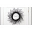 Couronne d'Halloween artificielle noire 24 po non éclairée