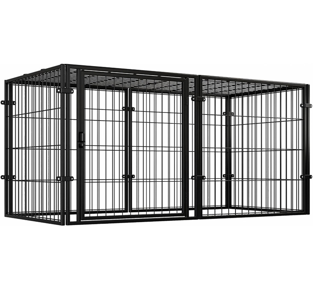 Pet Dog Cage Dog Kennel Dog Playpen with Top