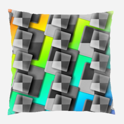 Coussin abstrait