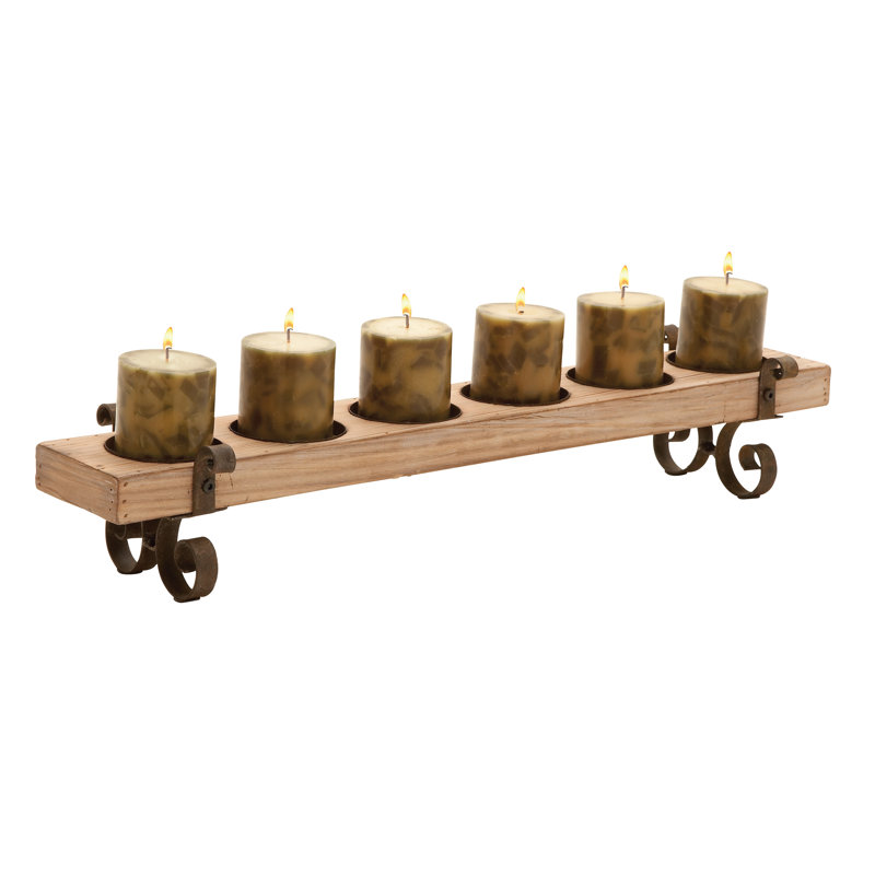 5'' H Iron Tabletop Candelabra