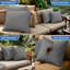 Ensemble de 4 coussins décoratifs Sunbrella, coussins décoratifs d'extérieur carrés 16 po x 16 po-126758191-126758210
