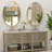 Hun Oval Vanity Mirror Wall Mounted Mirror Ideal for Bedroom, Entryway, Living Room-1843047193-1843047194