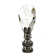 Stephanov Crystal Small Teardrop Lamp Finial