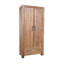 Amanpreet 2 Door Solid Wood Wardrobe
