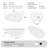 Freestanding Solid Surface Bathtub, Luxury Engineered Stone Resin Freestanding Soaking Bathtub With Overflow And Pop-Up Drain For Contemporary Bathroom, Glossy White-128978876