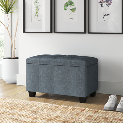 Bacca Fabric Upholstered Storage Bench