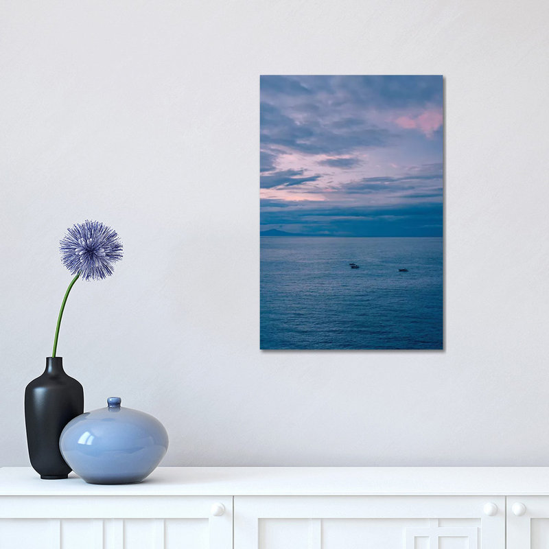 Positano Sunrise IX 1 Piece Wall Art on Canvas, 45.72cm H x 30.48cm W x 1.91cm D, Wrapped Canvas