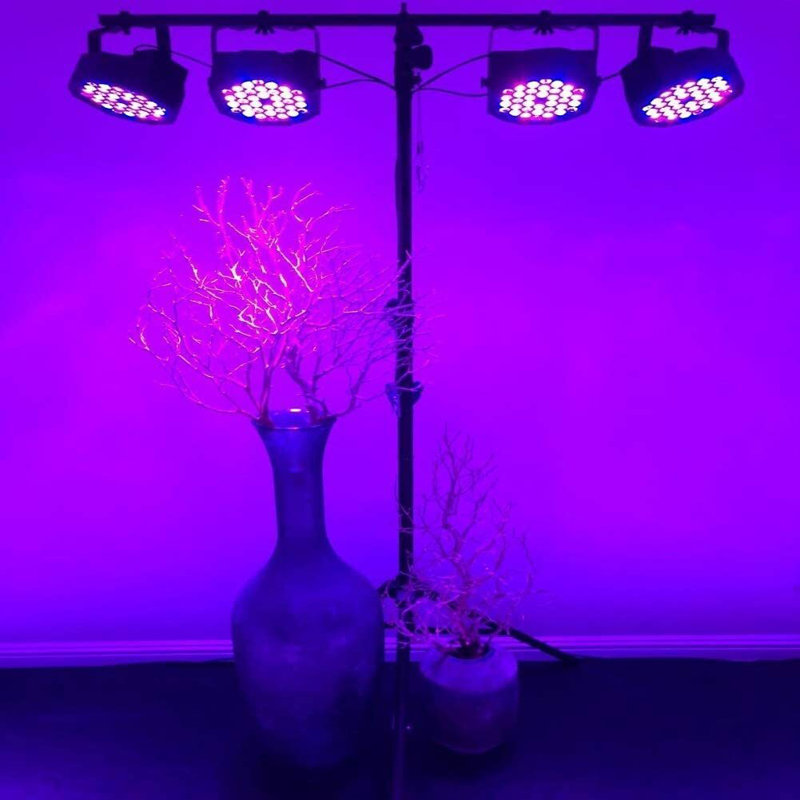 Éclairage de scène, paquet de 8, lumières à DEL 36 DEL