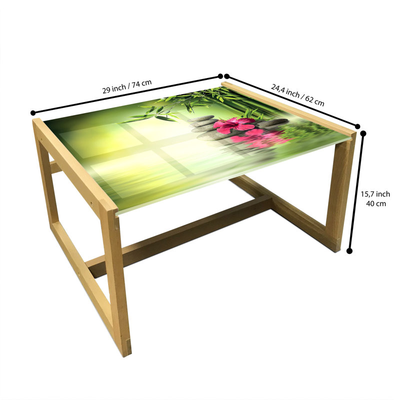 Jaimata Sled Coffee Table, 40cm H x 74cm W x 62cm D