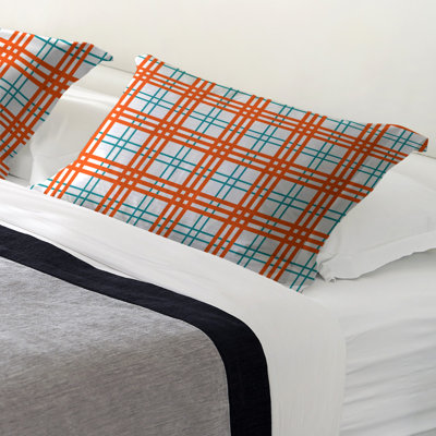 Plaid Sham Set