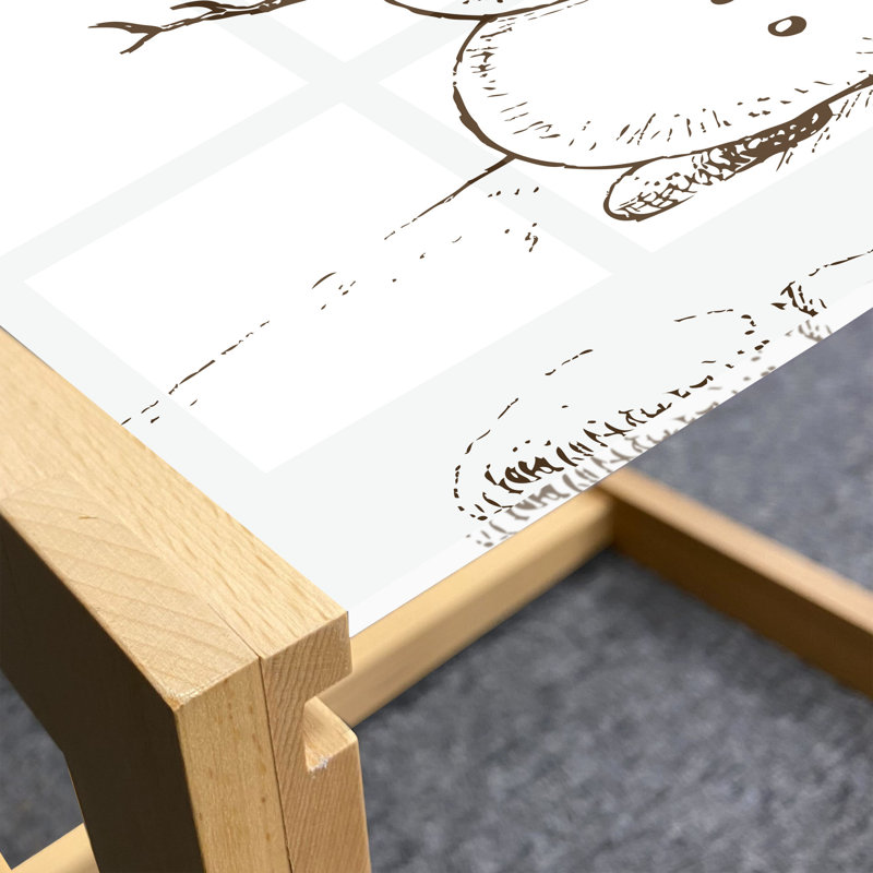 Madelynn Sled Coffee Table, 62cm H x 46cm W x 40cm D