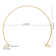 7.2 Ft Large Single Tube Round Circle Wedding Arch Backdrop Decor Balloon Flower Display Stand
