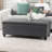 46 Inches Upholstered Tufted Storage Ottoman Bench-663892754