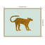 «Glam Cat V2» par Kendra Dandy, reproduction sur toile flottante