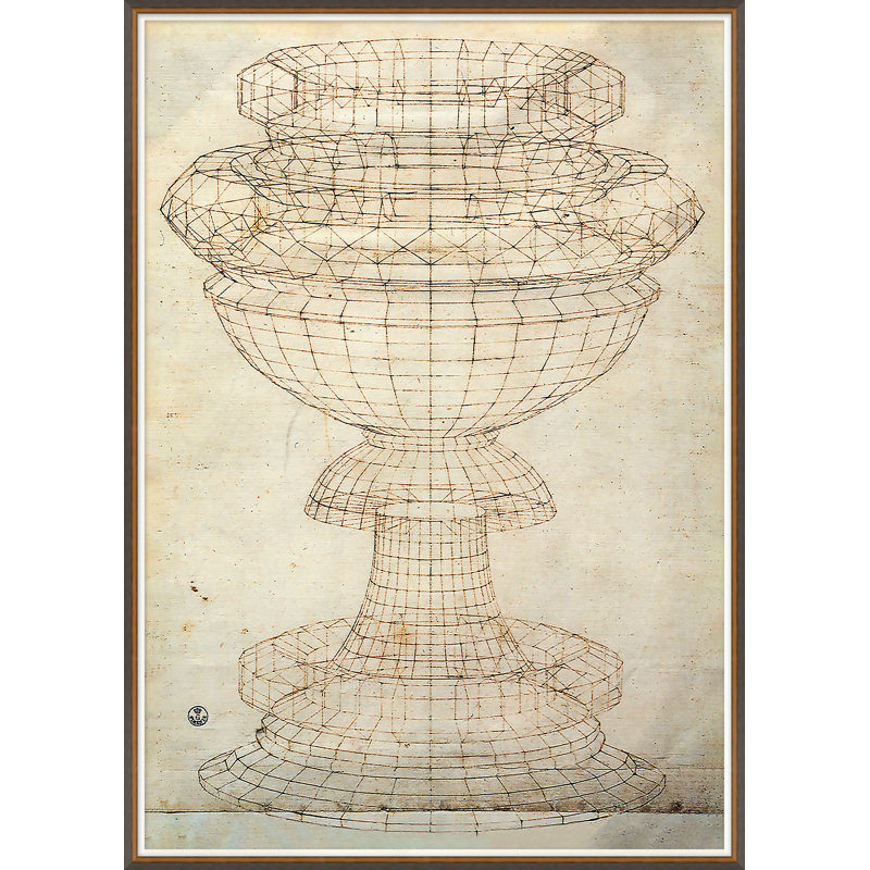 Geometric Urn Giclee Print