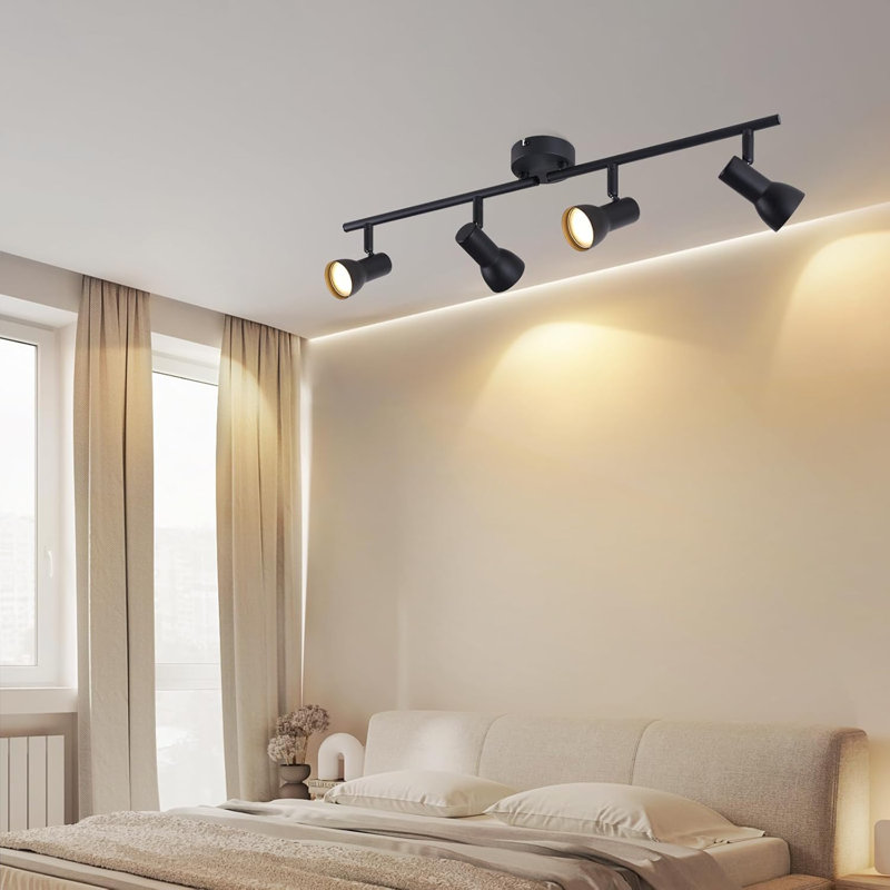 Semi Flush Mount, Black