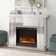 Harshad 47.5'' W Electric Fireplace