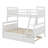 Bunk Bed With Ladder,Trundle And Guardrail-107080425