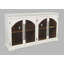 Buffet de style transitionnel arqué gothique avec portes en verre Sherree-230175115