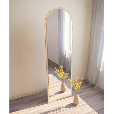 Gonde Engineered Wood Flat Mirror