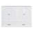 Full Size Murphy Bed With Large Drawers, White-2117433782-2117433783