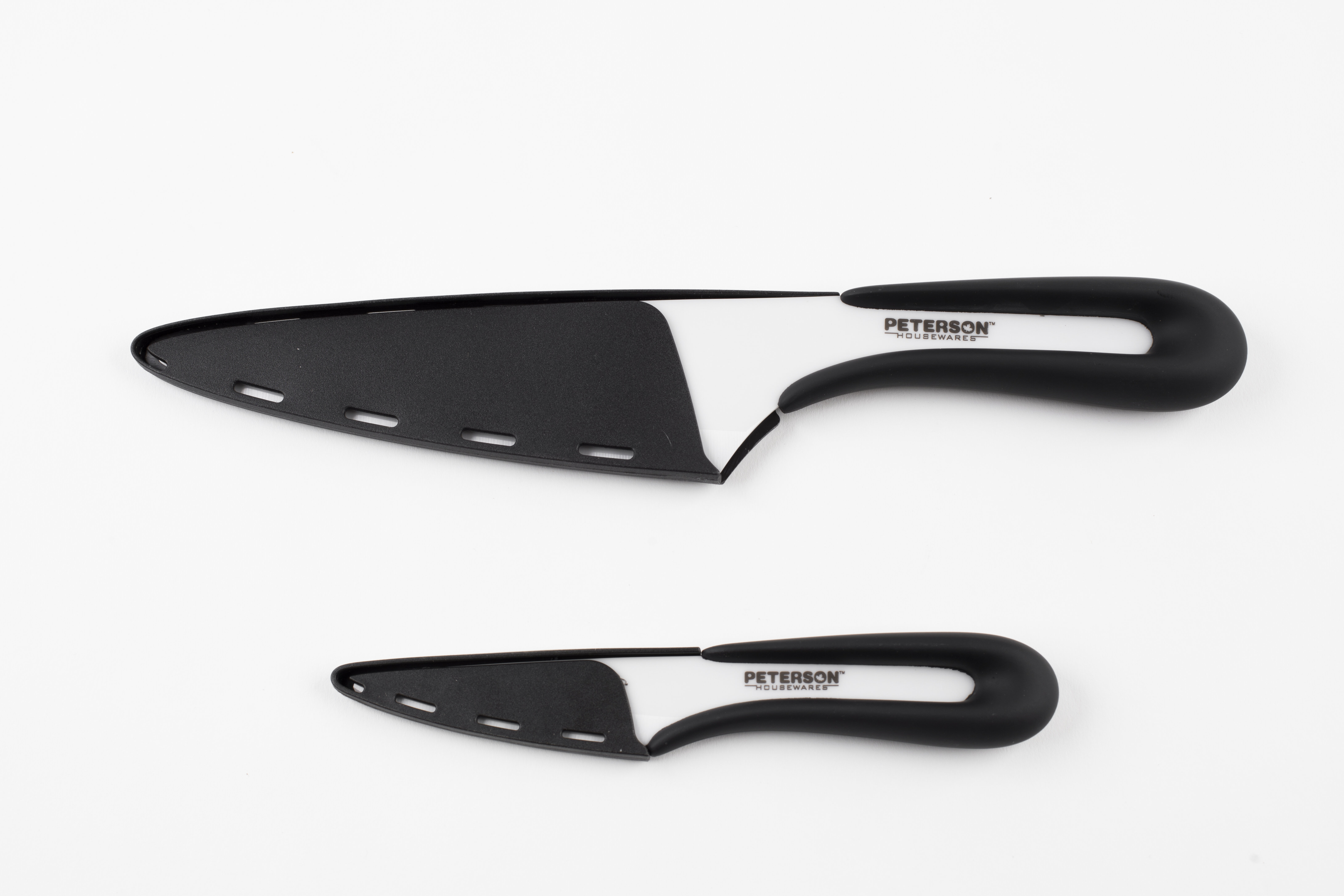 Peterson Housewares Utility Knife Block, White