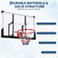 gaomon Mounted Basketball Hoop