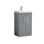 Deco 510 mm Freestanding Single Vanity with Integrated Basin