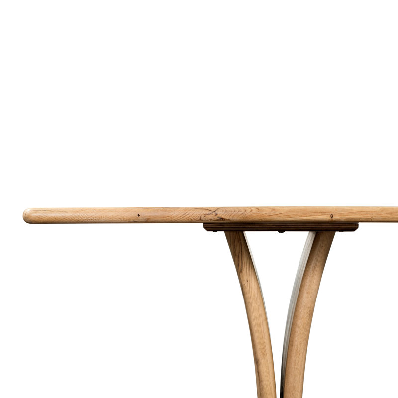 Marcon Dining Table-Grey Reclaimed French Oak, Natural