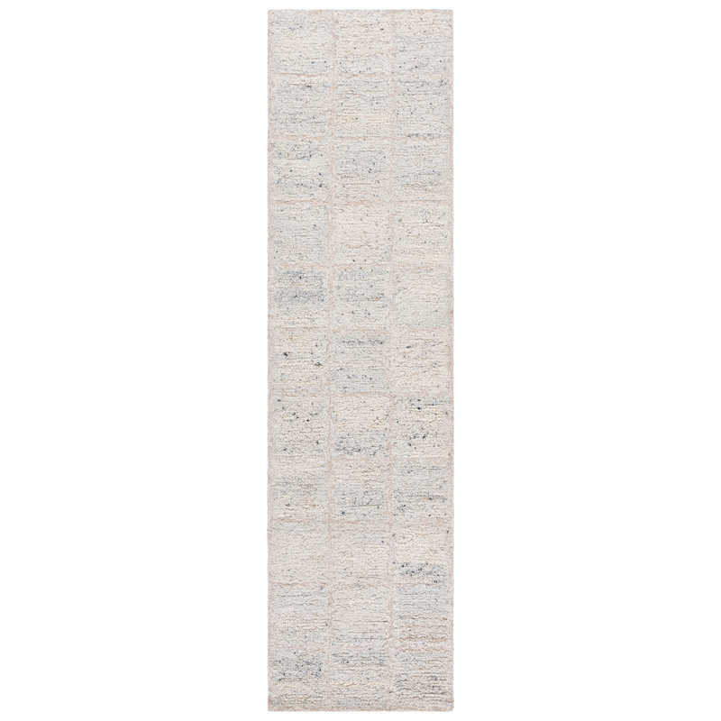 Tapis gris / argenté Harvest 107, Tapis de couloir 2 pi 3 po x 9 pi