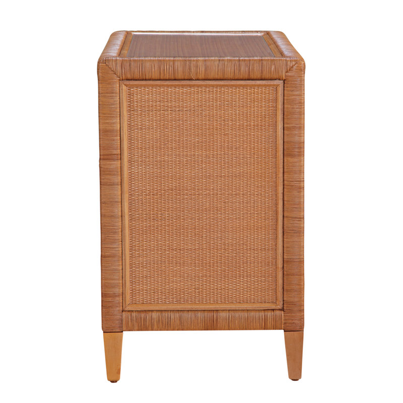 Naples 3 Drawer 36" W Dresser, Honey, Yes, Satin Nickel