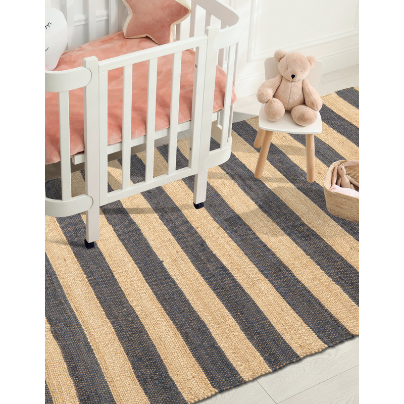 Fredric Striped Indoor Rug, Rectangle 5'1" x 8'